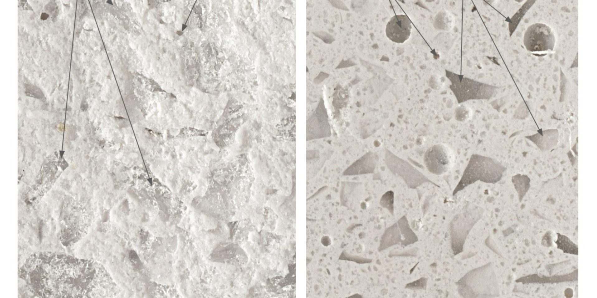 Surface Analysis Kreysler@2x An illustration of color control & surface roughness in FRP architectural panels.